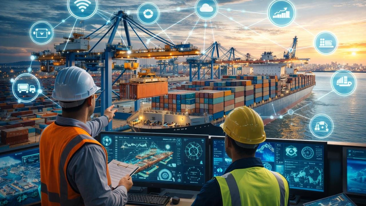 Digital maritime operations and vessel monitoring