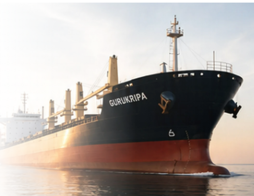 Gurukripa vessel at sea
